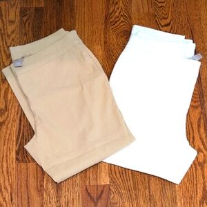 Chico's Lot of 2 Pants Size 2.5 Petite